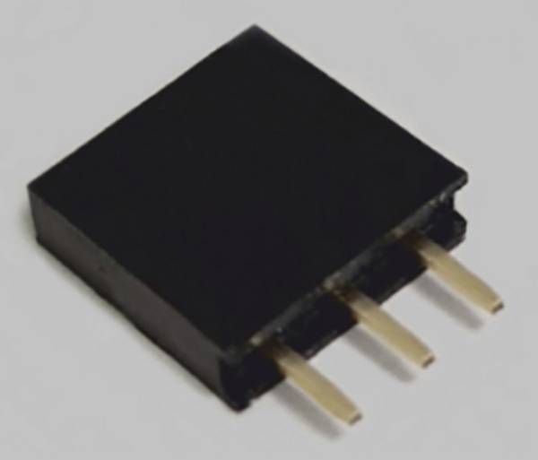 BKL Electronic Buchsenleiste (Standard) Anzahl Reihen: 1 Polzahl je Reihe: 3 10122201 1 St. Bulk