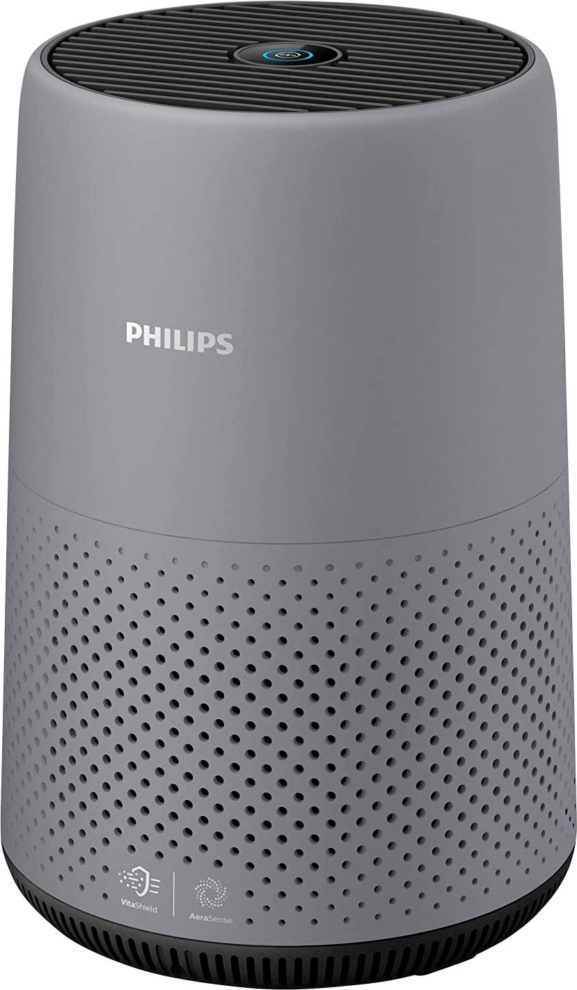 Čistička vzduchu Philips AC0830/10 Serie 800 AC0830, 49 m², 22 W, šedá, černá