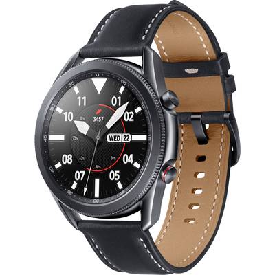 Samsung Galaxy Watch 3 Smartwatch Refurbished (sehr gut) 45 mm  Schwarz Farbe (Armband) Schwarz