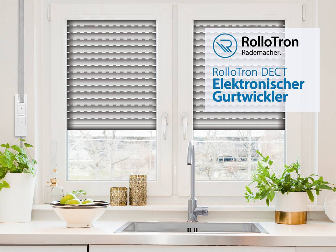 Rademacher 18234513 RolloTron DECT Elektrischer Gurtwickler 23 mm Zugkraft (max.) 45 kg Einbau-18