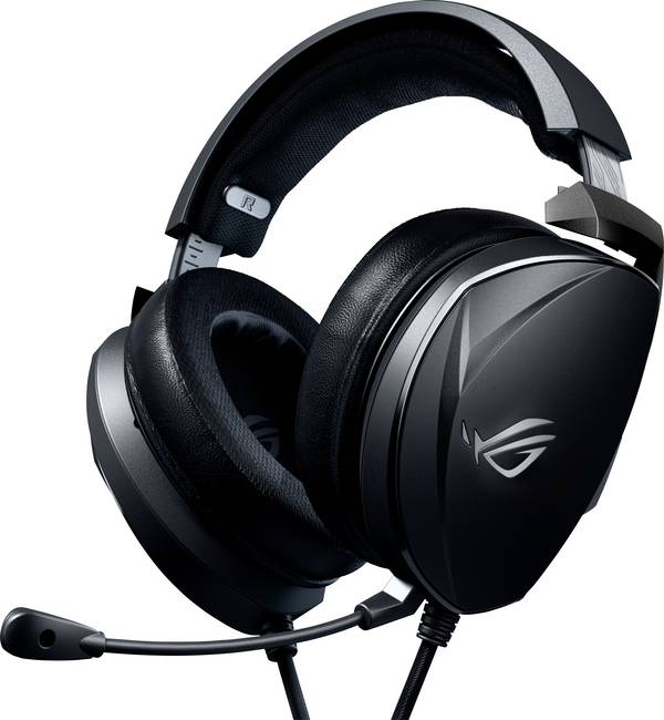 Asus ROG Theta Electret Over Ear Headset kabelgebunden Stereo Schwarz Mikrofon-Stummschaltung Gaming