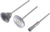 Wolfcraft Stahldraht-Minibürsten-Set 3-teilig 2114000 3 St.