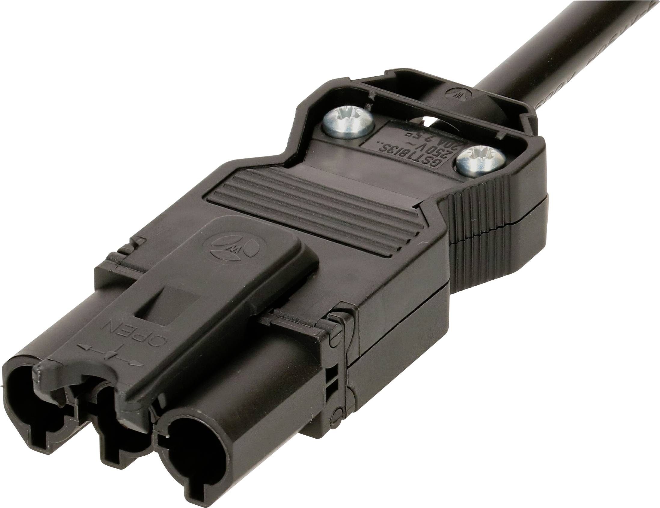 BACHMANN Custom Modul USB Charger Typ A & C 22W, Quickcharge, schwarz-1