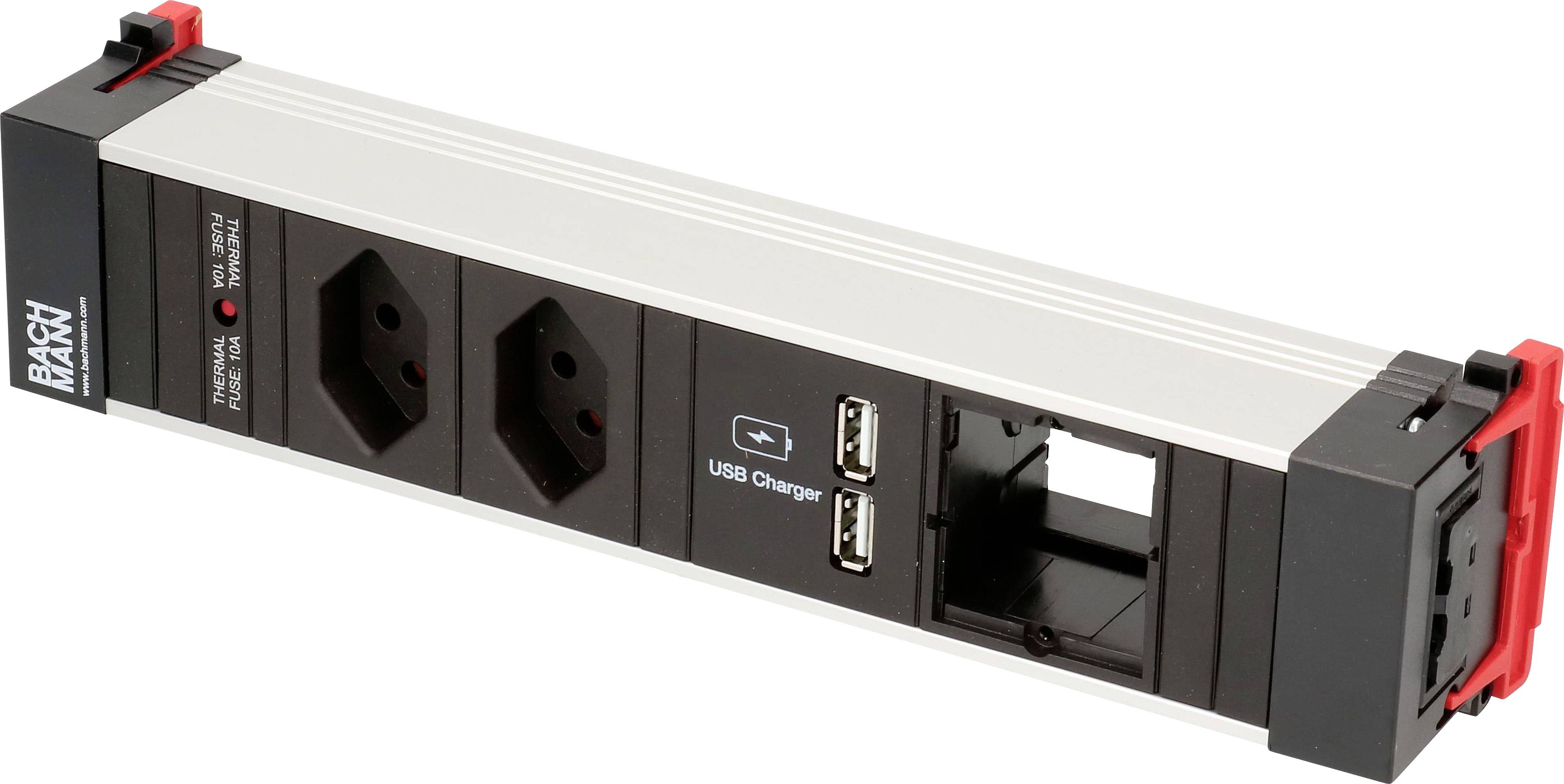 BACHMANN CONF 2xCH T13 USB Charger, 1xCM Strom GST18 Schweiz-0
