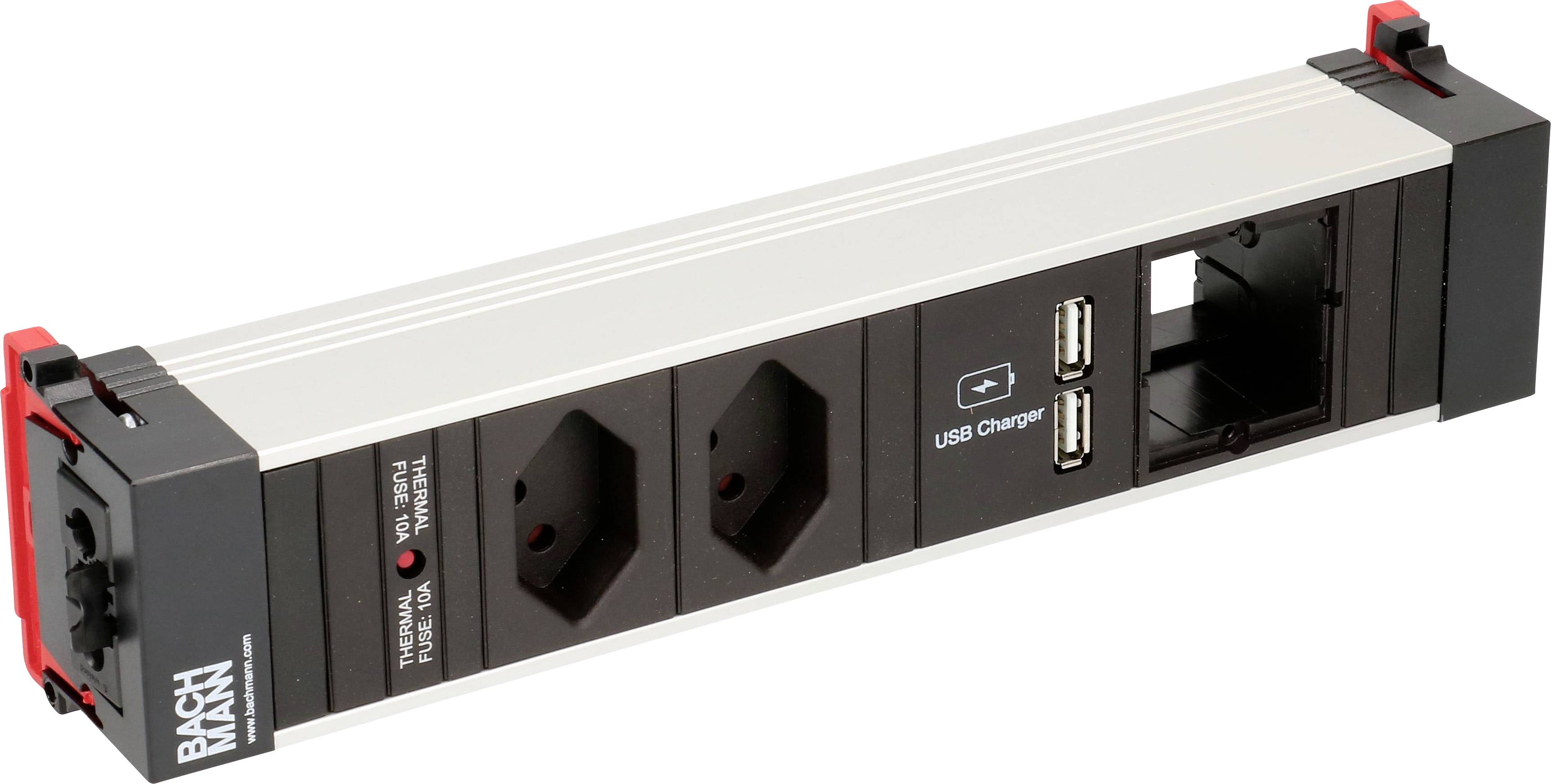 BACHMANN CONF 2xCH T13 USB Charger, 1xCM Strom GST18 Schweiz-3