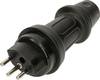 Max Hauri 162200 Netzstecker Schweiz 250 V Schwarz IP55