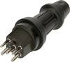 Max Hauri 162201 Netzstecker Schweiz 440 V Schwarz IP55