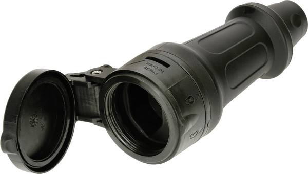 Max Hauri 162302 Netzkupplung Schweiz   250 V Schwarz IP55