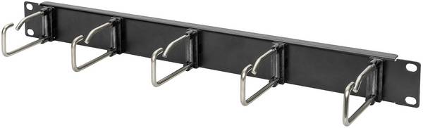 Digitus DN-97667 19 Zoll  Netzwerkschrank-Kabelführung  1 HE    Schwarz