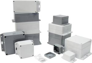 Gainta  G369MF Universal-Gehäuse 160 x 80 x 85  ABS Kunststoff  Dunkelgrau 1 St.