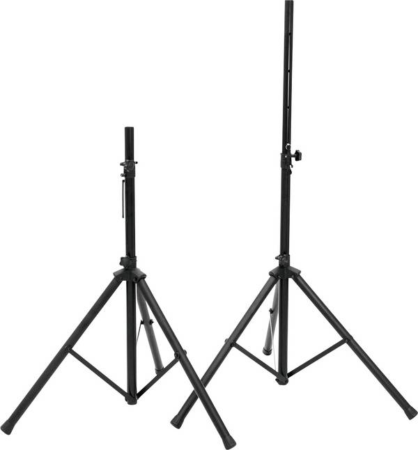 Omnitronic MOVE MK2 PA-Lautsprecher Stativ Set Ausziehbar, Höhenverstellbar  2 St.