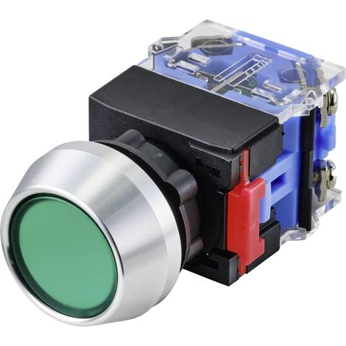 TRU COMPONENTS TC-9428088 LAS0-L-11/G Drucktaster 250 V 5 A 1 x Aus/(Ein) tastend IP40 1 St.