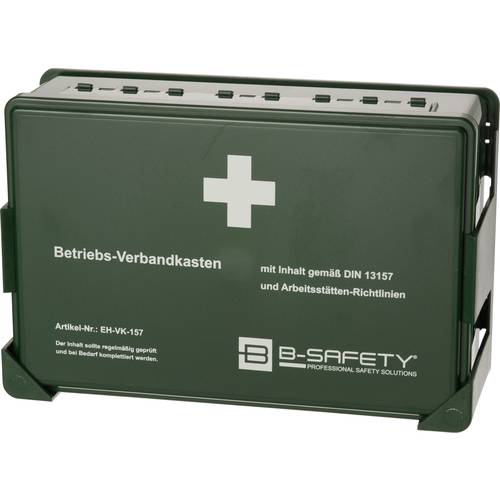 B-SAFETY EH-VK-157 Verbandskasten DIN 13157 270 x 175 x 175 x 90 Grün