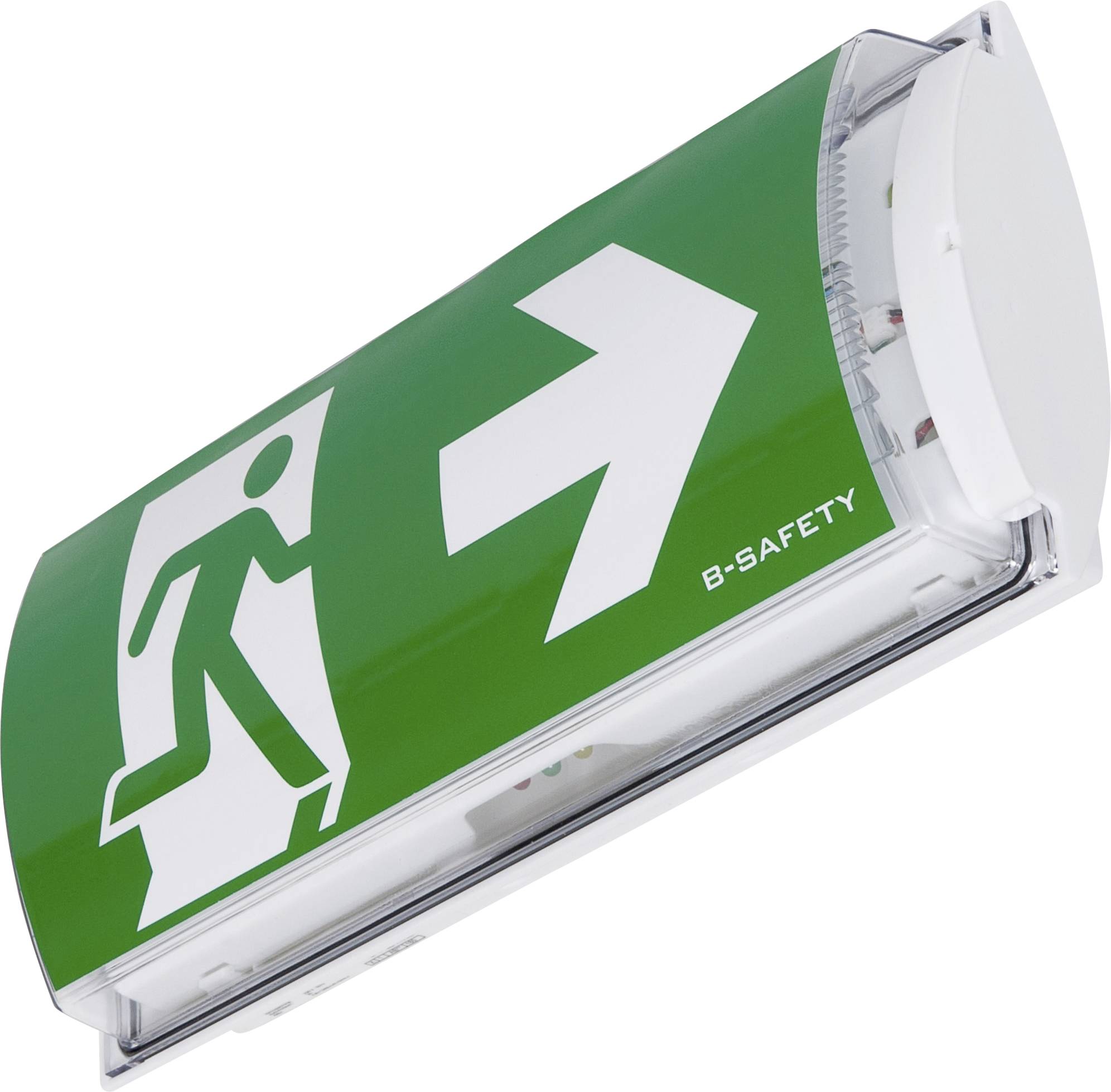 B-SAFETY BR561030 LED Fluchtweg-Notbeleuchtung Wandaufbaumontage Ausgang, Rettungsweg, rechts, links