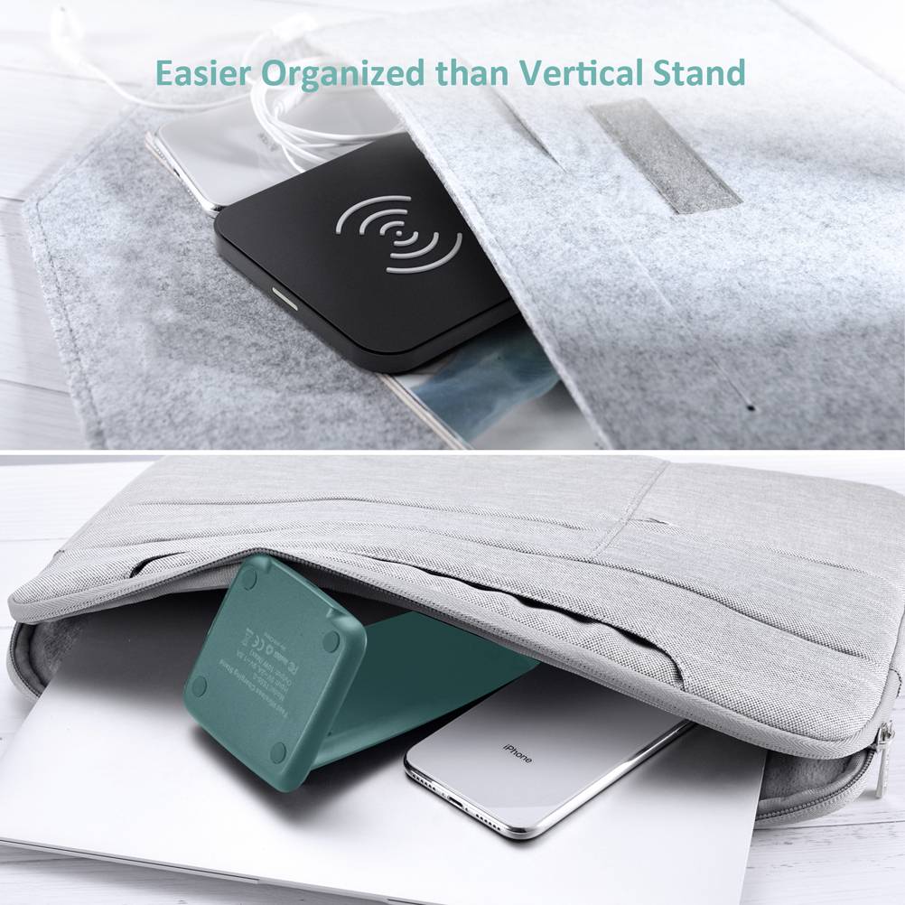 Choetech Qi Wireless Charger 10W Ladegerät für Kopfhörer Telefon schwarz-25