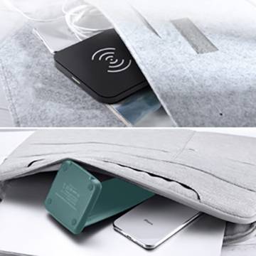 Choetech Qi Wireless Charger 10W Ladegerät für Kopfhörer Telefon schwarz-2