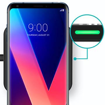 Choetech Qi Wireless Charger 10W Ladegerät für Kopfhörer Telefon schwarz-4