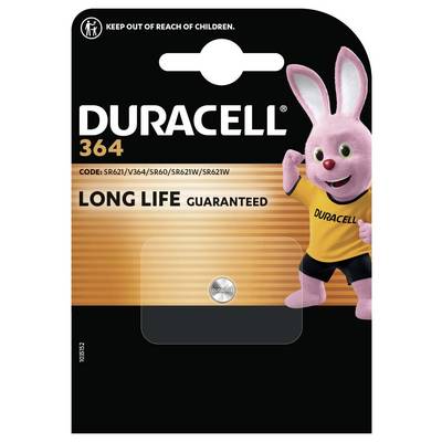 Duracell Knopfzelle 364 1.55 V 1 St. 20 mAh Silberoxid SR60-0