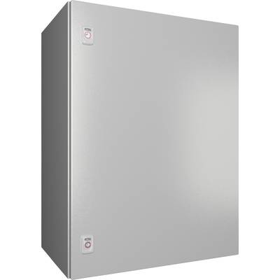 Metallschrank mit zwei Schließmechanismen an der Vorderseite.