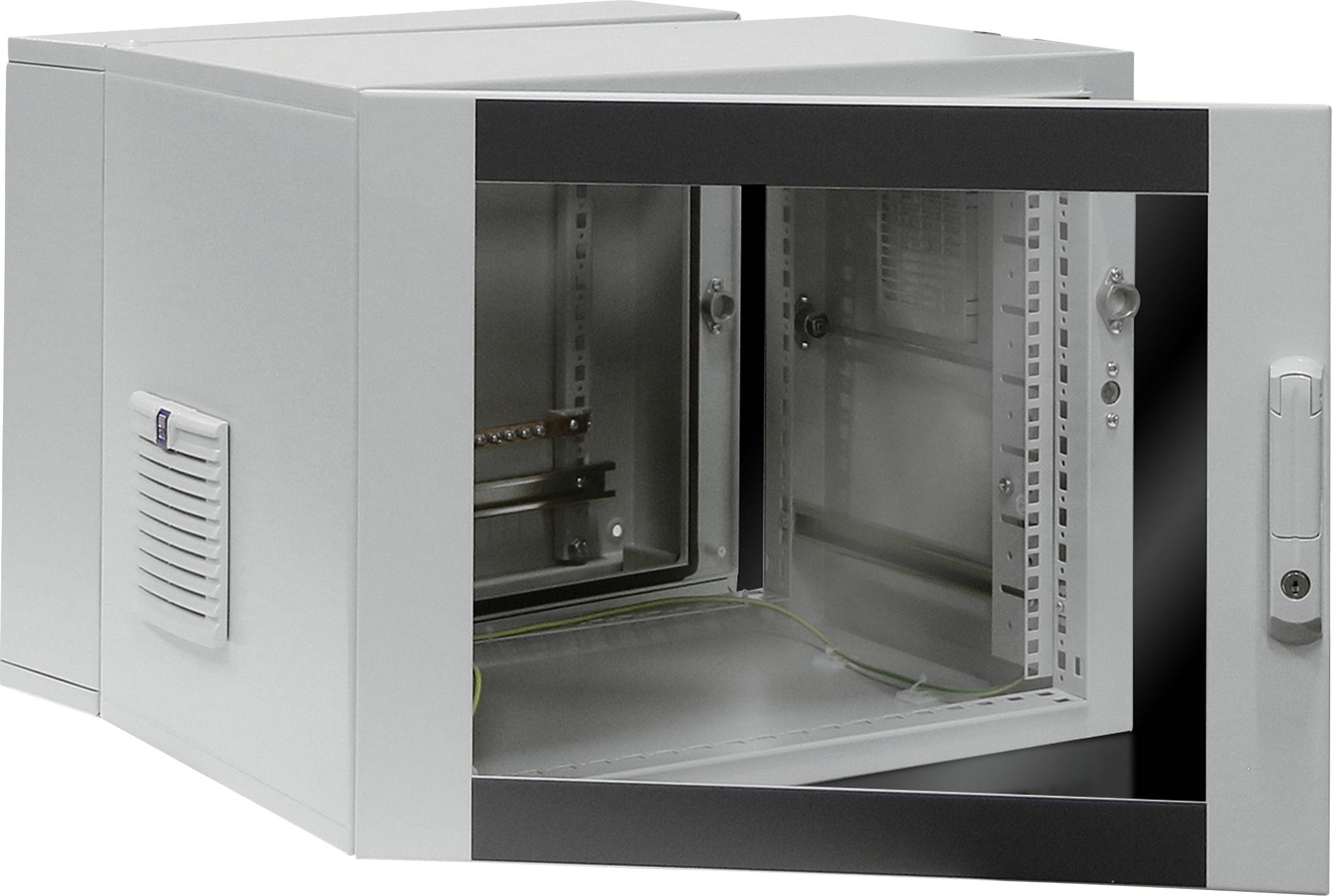 Rittal DK 7709.735 Wandgehäuse (B x H x T) 600 x 478 x 573 mm 9 HE Grau