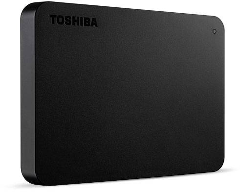 Toshiba Canvio Basics 1 TB Externe Festplatte 6.35 cm (2.5 Zoll) USB-A, USB-C® Matt Schwarz HDTB410EK3AB-2