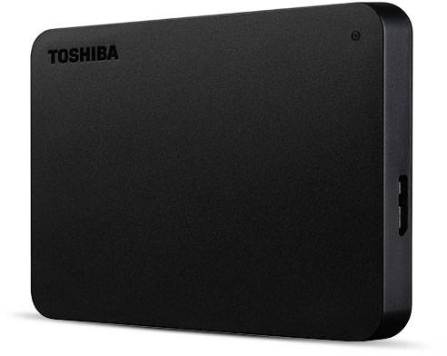 Toshiba Canvio Basics 1 TB Externe Festplatte 6.35 cm (2.5 Zoll) USB-A, USB-C® Matt Schwarz HDTB410EK3AB-3