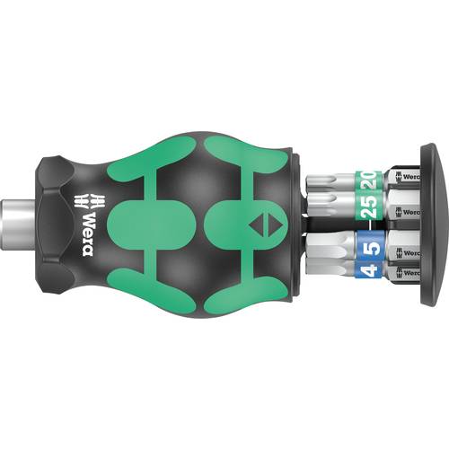 Wera Kraftform Kompakt Stubby Magazin 3 05008875001 Bit-Set TORX, Innen-Sechskant inkl. Bithalter