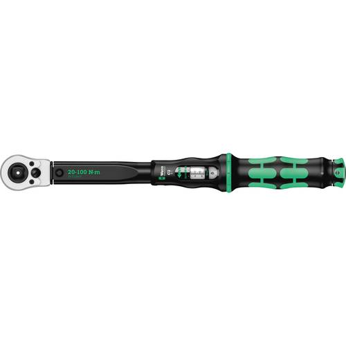 Wera Click-Torque C 2 R/L 05075625001-ISO Drehmomentschlüssel kalibriert (ISO) 1/2 (12.5 mm) 20 - 100 Nm