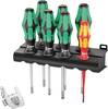 Wera Kraftform/7 Heavy Metal 1 VDE Schraubendreher-Set 8teilig Kreuzschlitz Phillips, Schlitz, TORX