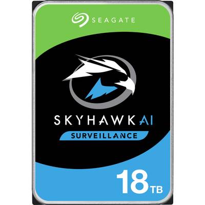 Seagate SkyHawk™ AI 18 TB Interne Festplatte 8.9 cm (3.5 Zoll) SATA 6 Gb/s ST18000VE002 Bulk
