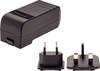 Egston 003920493 Steckernetzteil, Festspannung 12 V/DC 2.5 A 30 W mit Europa-Adapter, mit UK-Adapter