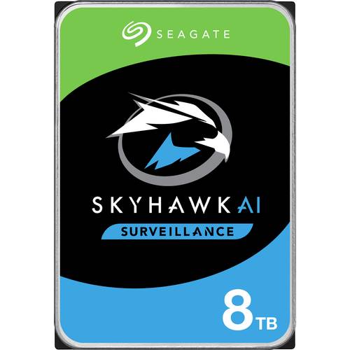 Thumbnail - Seagate SkyHawk™ AI 8 TB Interne Festplatte 8.9 cm (3.5 Zoll) SATA 6 Gb/s ST8000VE001