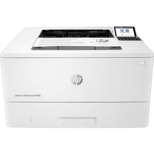 Thumbnail - HP LaserJet Enterprise M 406 dn Drucker Laser Schwarz-Weiß A4 40 S./min 1200 x 1200 dpi Duplex, LAN, USB