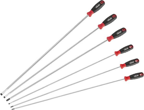 Vigor V4432/6  Schraubendreher-Set  Schlitz, Kreuzschlitz Phillips