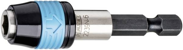 Hazet 2239N-6 2239N-6 Bit-Adapter 6.3 mm 1/4 Zoll Antrieb 1/4" (6.3 mm) 60 mm 1 St.