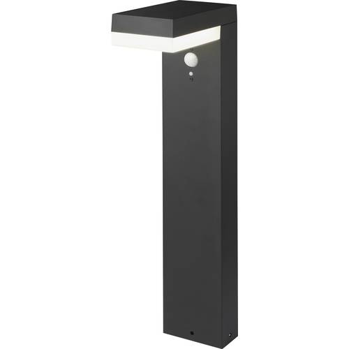 Thumbnail - Sygonix SY-4715528 Solar-Außenstandleuchte mit Bewegungsmelder SMD LED 6 W Schwarz