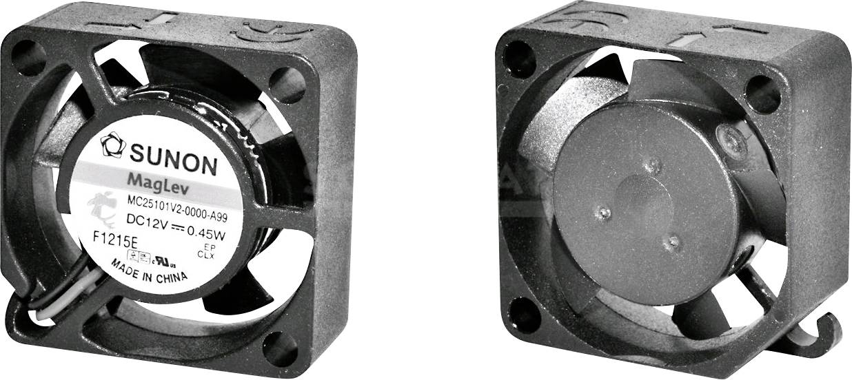 Axiální ventilátor Sunon MF25100V21000UA99 MF25100V21000UA99, 5 V/DC, 16 dB, (d x š x v) 25 x 25 x 10 mm