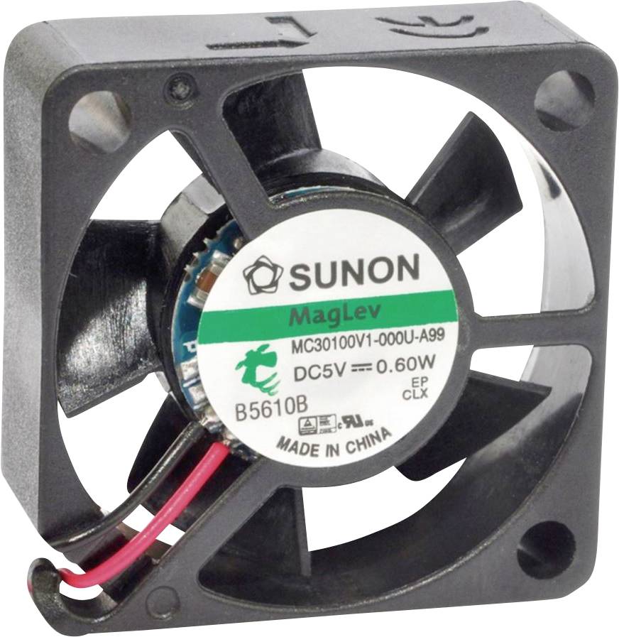 Axiální ventilátor Sunon MF30100V21000UA99 MF30100V21000UA99, 5 V/DC, 21 dB, (d x š x v) 30 x 30 x 10 mm
