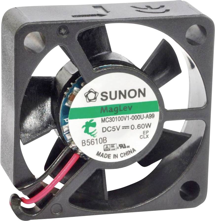 SUNON MF30100V21000UA99 Axiallüfter 5 V/DC 7.98 m³/h (L x B x H) 30 x 30 x 10 mm