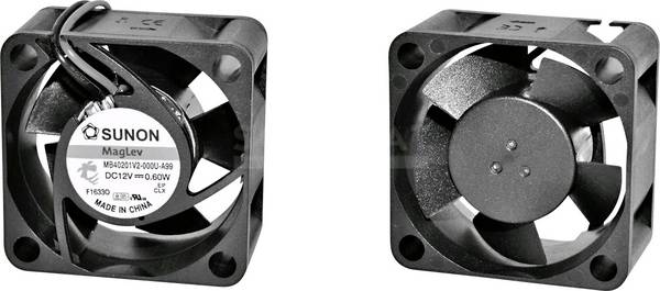 Sunon MF40201V21000UA99 Axiallüfter 12 V/DC 13.07 m³/h (L x B x H) 40 x 40 x 20 mm