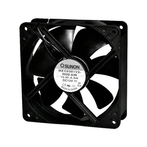 Thumbnail - Sunon EEC0382B2-A99 Axiallüfter 24 V/DC 197.03 m³/h (L x B x H) 120 x 120 x 38 mm
