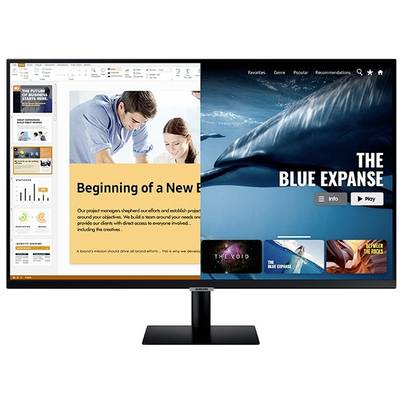 Samsung S27AM504NR LCD-Monitor 68.6 cm (27 Zoll) EEK F (A - G) 1920 x 1080 Pixel Full HD 8 ms HDMI®, WLAN, Bluetooth® VA