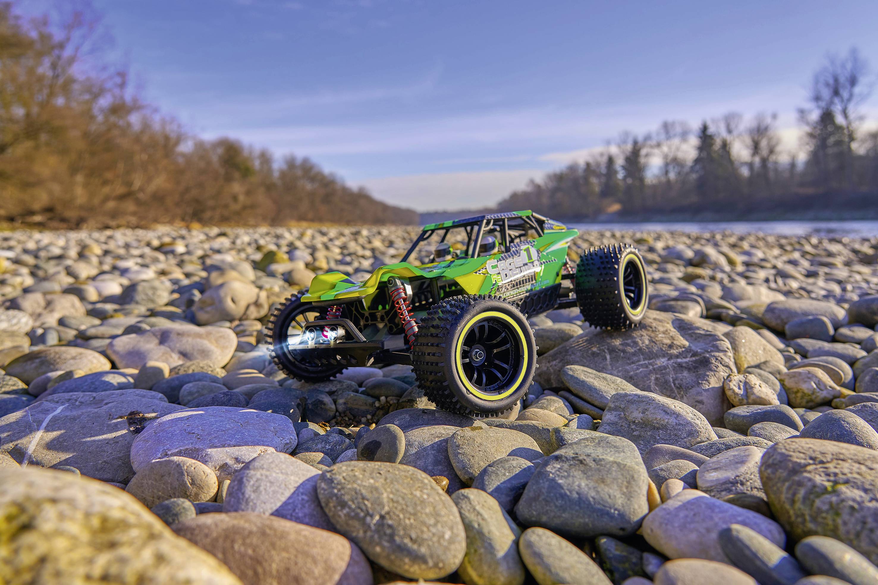 Carson Modellsport Cage Devil FE 2.0 1:10 RC Modellauto Elektro Monstertruck 100% RtR 2,4 GHz inkl. Akku, Ladegerät und -2