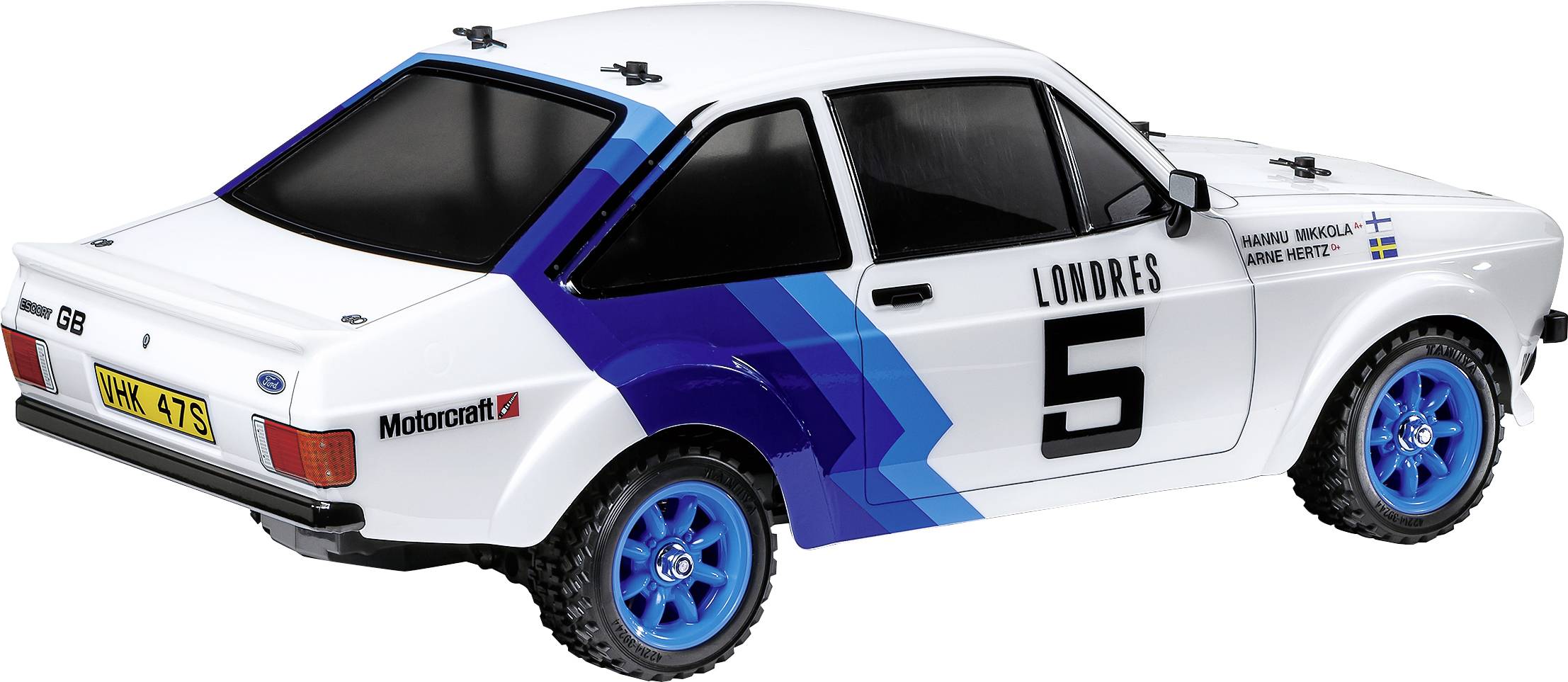 Tamiya RC Ford Escort MkII Ral.Lac. MF-01X Brushed 1:10 RC Modellauto Elektro Tourenwagen Bausatz-4