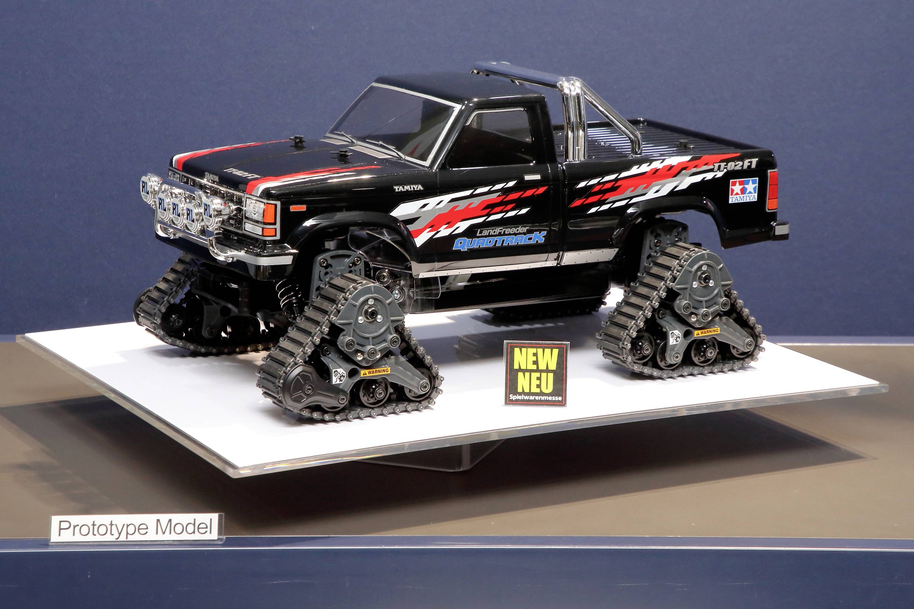 Tamiya RC Landfreeder Quadtrack TT-02FT PB Brushed 1:10 RC Modellauto Elektro Monstertruck Bausatz-2