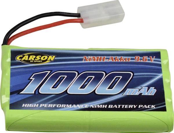 Carson Modellsport Modellbau-Akkupack (NiMh) 9.6 V 1000 mAh Tamiya-Stecker