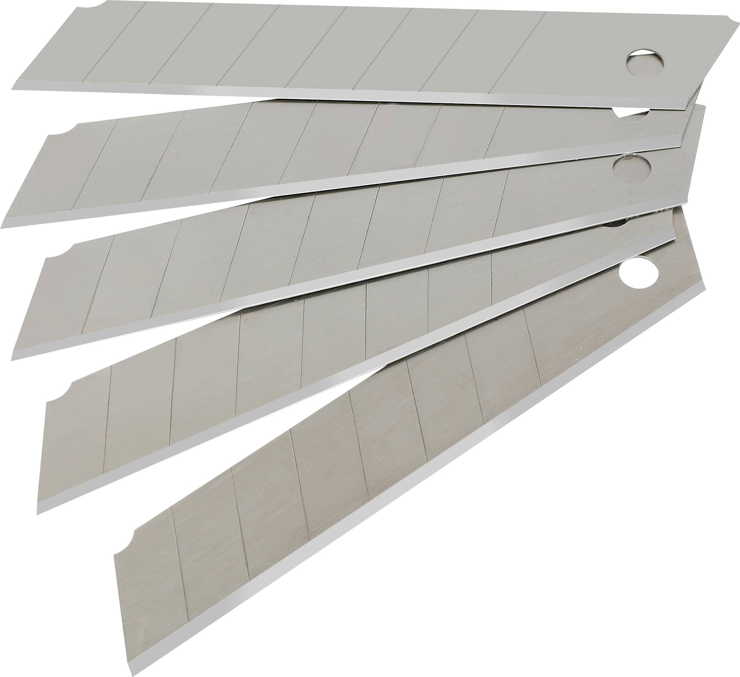 TOOLCRAFT TO-7075290 Ersatzklinge Cutter 18 mm 5 St.