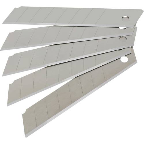 TOOLCRAFT TO-7075290 Ersatzklinge Cutter 18 mm 5 St.