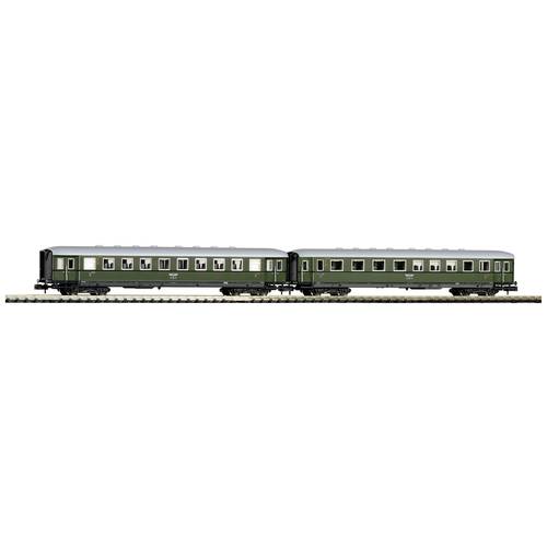 Piko N 40623 N 2er Set Schürzeneilzugwagen 2./3. Klasse und 3. Klasse der DRB 2./3. Klasse
