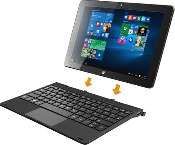 2-in-1 Tablet zum Zusammenstecken